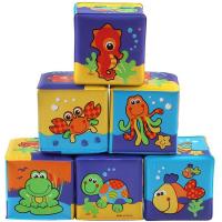 Juguete baño, cubos blandos apilables  PLAYGRO