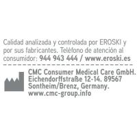 Apósitos aquatex 2 tamaños EROSKI, caja 10 uds