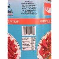 Pimiento de piquillo en tiras SERVIHOSTEL, lata 3 kg