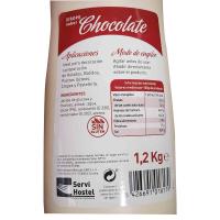 Sirope de chocolate SERVIHOSTEL, bote 1,2 kg