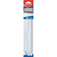 Regla geometric MAPED, 20cm
