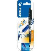 Bolígrafo borrable negro, punta 0,7 mm, Frixion Ball PILOT, 1 ud
