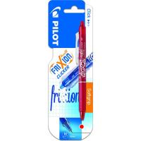Bolígrafo borrable retráctil tinta roja Frixion Clicker PILOT, 1 ud