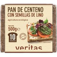 VERITAS zekale eta liho ogia, paketea 500 g