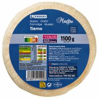 Queso tierno mezcla mini EROSKI MAESTRO, pieza 1,100 kg