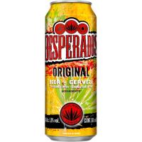 Cerveza con aroma de aguardiente DESPERADOS, lata 50 cl