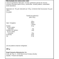 Mermelada de melocotón LA VIEJA FABRICA Diet, frasco 280 g 