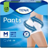 TENA plus inkontinentzia pant xurgatzaileak, M neurria, paketea 14 ale