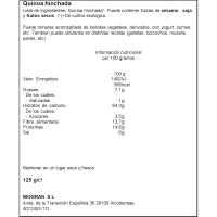 Quinoa hinchada bio ECOCESTA, bolsa 125 g