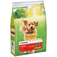 FRISKIES ACTIVE menu berezia txakur aktiboentzat, zakua 3 kg