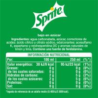 Refresco de lima-limón SPRITE Fresh, botellín 50 cl