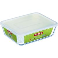 Recipiente rectangular con tapa, 1500 ml PYREX, 22x17 cm
