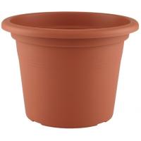 Maceta en pvc Cilindro terracota Ø25 cm ARTEVASI, 1 ud