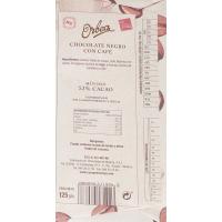 Chocolate negro con café ORBEA, tableta 125 g
