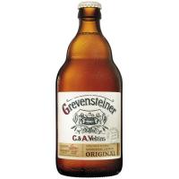 Cerveza artesana alemana GREVENSTEINER, botellín 50 cl
