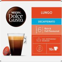 Café Lungo Descaffeinato DOLCE GUSTO, caja 16 uds