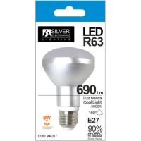 Bombilla Led reflectora R63 E27 8W luz fría (5000k) SILVER ELECTRONICS, 1 ud