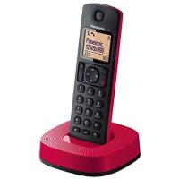 Teléfono inalámbrico rojo, KX-TGC310SPR PANASONIC