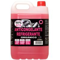 Anticongelante refrigerante orgánico 50% G12 UNYCOX, 5 litros