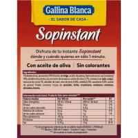 Sopinstant al Jerez con picatostes GALLINA BLANCA, caja 46,5 g
