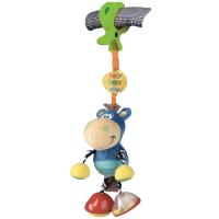 Dingly Dangly Clip Clop, sonajero para estimulación auditiva. Con clip para fijar fácilmente a cochecitos de paseo o auto.los colores y patrones vibrantes fomentan la percepción visual. PLAYGRO
