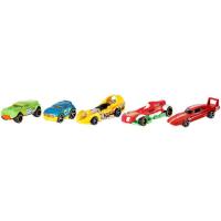 Vehículos 1:64, surtido ¿Cuál te llegará? edad rec:+3 años, HOT WHEELS, pack 5 uds