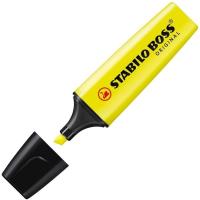 Rotulador fluorescente amarillo STABILO BOSS, Blíster 1 ud