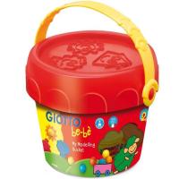 Cofre pasta para modelar con accesorios Be-bè Super GIOTTO, 100gr, 5 botes