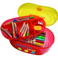 Cofre pasta para modelar con accesorios Be-bè Super GIOTTO, 100gr, 5 botes