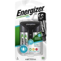 Cargador de pilas Pro AA y AAA, con 4 pilas AA 2000 mAh incluidas ENERGIZER, 1 ud