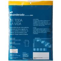 Camiseta interior infantil sin mangas de algodón, blanco ABANDERADO, talla 4