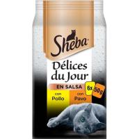Delices de aves SHEBA, pack 6x50 g