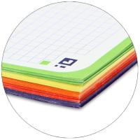 Cuaderno de espiral A4 Europeanbook5, cuadrícula 5x5, microperforado, tapa de plástico ¿Cuál te llegará? 100430278 OXFORD, 120 hojas+50% gratis