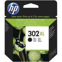 Cartucho de tinta original negro, F6U68AE, 302 XL HP, 1 ud