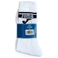 Calcetín maculino para tenís, caña alta, color blanco, talla 43/46 JOMA, 3 pares