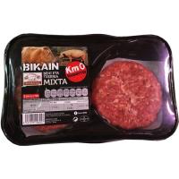 Hamburguesa mixta BIKAIN, 4 unid., bandeja 480 g