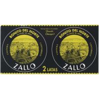 Bonito en aceite de oliva ZALLO, pack 2x65 g