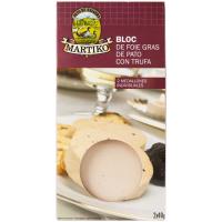 Bloc de foie gras de pato con trufa MARTIKO, pack 2x40 g
