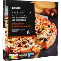 EROSKI SELEQTIA provolone eta boletus pizza, 1 ale, 400 g
