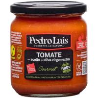 Tomate natural con aceite de oliva PEDRO LUIS, frasco 370 g