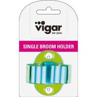 Sujeta escobas simple VIGAR, pack 1 unid.