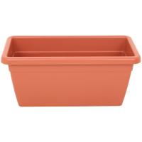 Jardinera en pvc Veneza XL, terracota ARTEVASI, 60x30x26,5 cm
