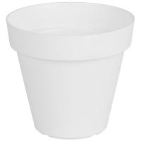 Maceta en pvc Capri, blanca, 20 cm ARTEVASI, 1 ud