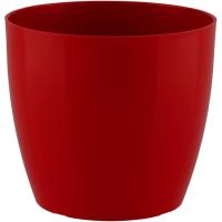 Maceta San Remo, color rojo, en pvc ARTEVASI, 20 cm