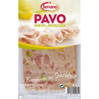 Pavo con pistachos-huevo SERRANO, sobre 90 g