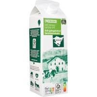 Leche semidesnatada del PaÍs Vasco EROSKI, brik 1 litro