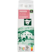 Leche desnatada del País Vasco EROSKI, brik 1 litro