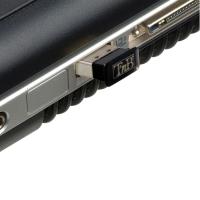 Ratón óptico inalámbrico negro, Miny TNB