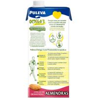 Preparado lácteo almendra PULEVA OMEGA3 PROESS., brik 1 litro