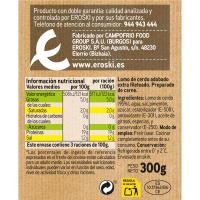 Lomo adobado bajo sal EROSKI, bandeja 300 g